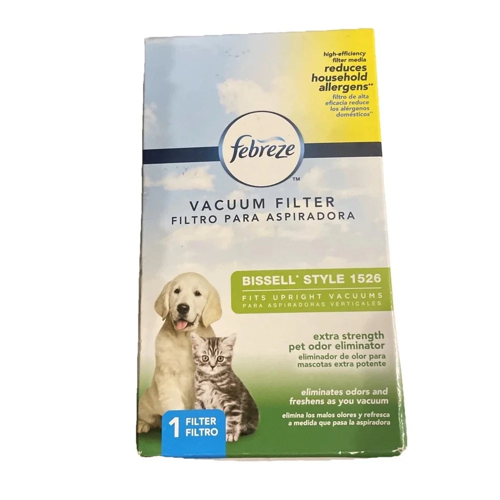 Febreze Pet Odor Eliminator Bissell Style 1526 Replacement Vacuum Filter 1 Pack